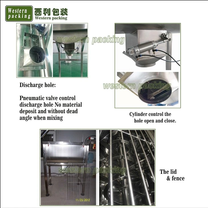 ribbon blender powder mixer